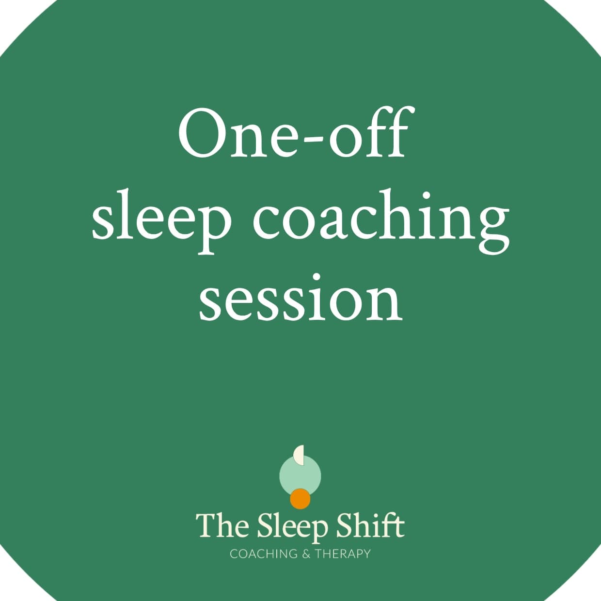 One-off sleep coaching session