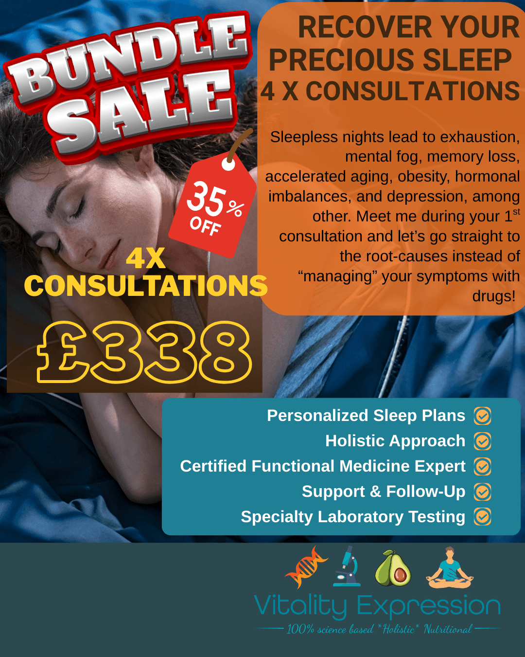 SLEEP: 4 x Consultations Bundle