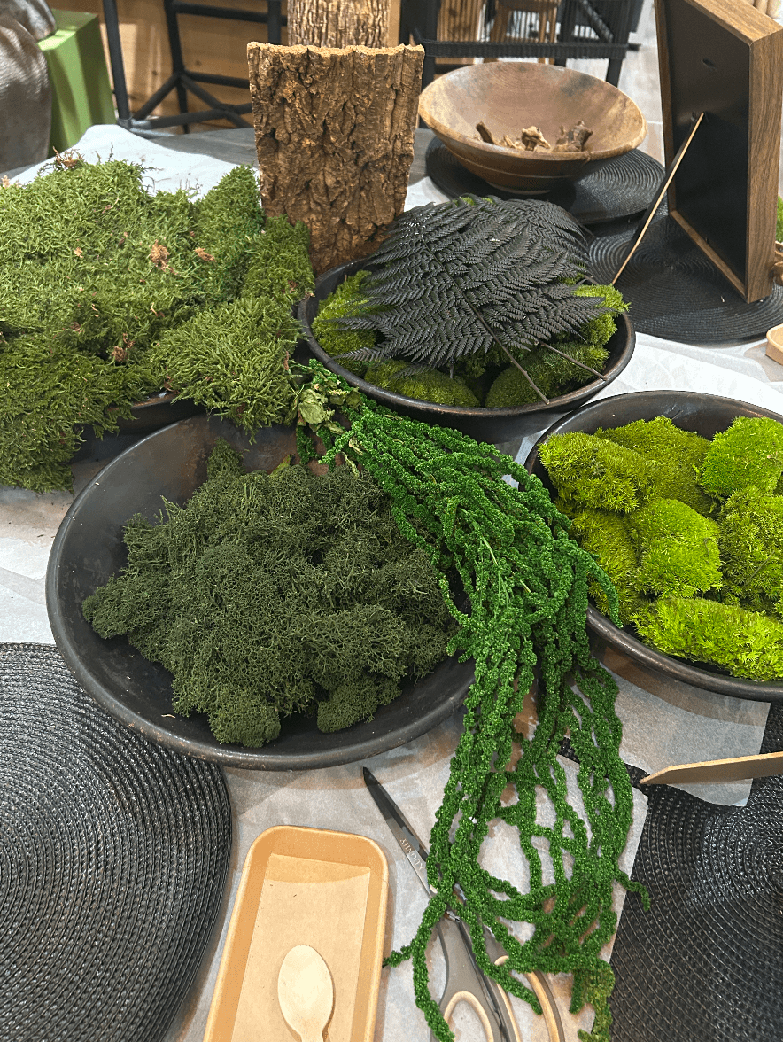 PRESERVED MOSS ART WORKSHOP