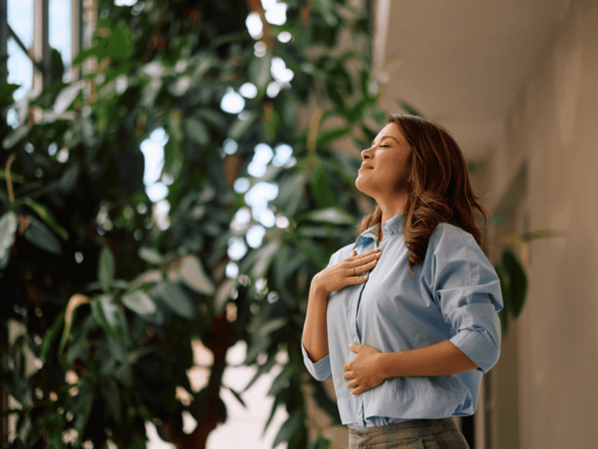 How Can Mindfulness Practices Help Ease Anxiety and Depression? Card